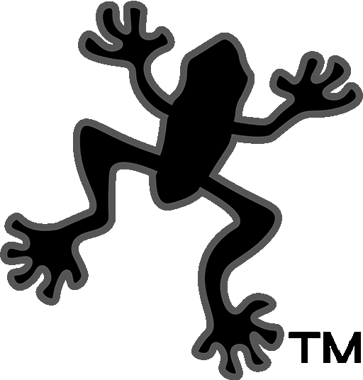 Futuristic Frog Logo